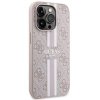 Guess GUHMP15LP4RPSP iPhone 15 Pro 6.1 różowy/pink hardcase 4G Printed Stripes MagSafe
